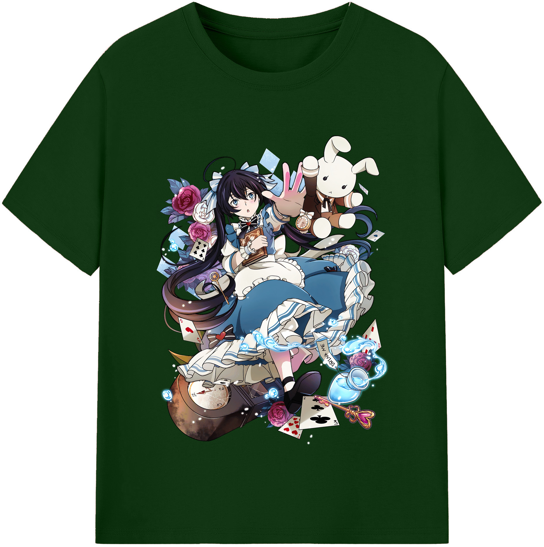 （画像用） 文豪ストレイドッグス Bungo Stray Dogs 綿100％半袖Tシャツ（フロントプリント）